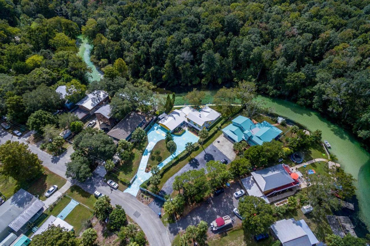 Pams Mermaid House With Riverfront Yard And Lanai! Lejlighed Weeki Wachee Eksteriør billede